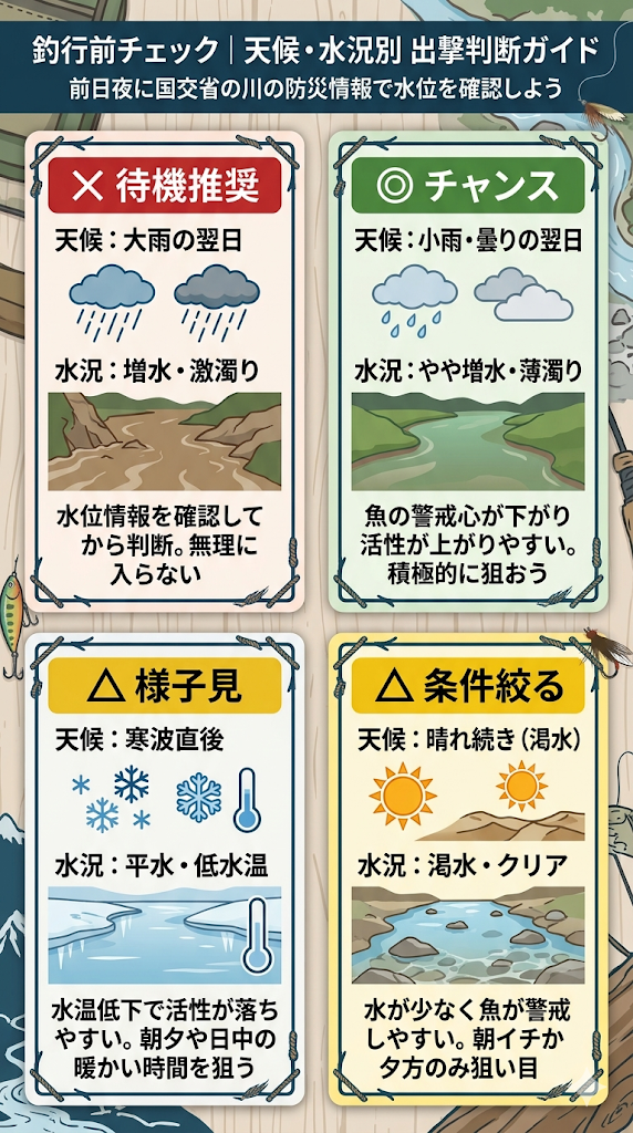 釣行前チェック