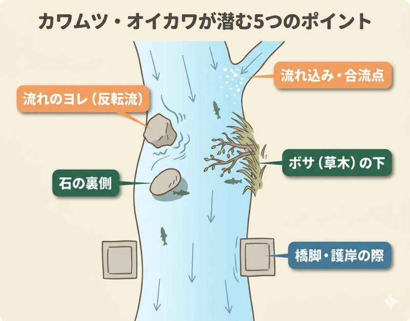 チャビング ポイント図
